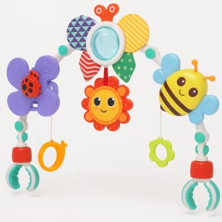 BAKAJI Καρουζέλ Αψίδα για Βρέφη με Ήχο και Ρυθμιζόμενους Σφιγκτήρες... BAKAJI Καρουζέλ Αψίδα για Βρέφη με Ήχο και Ρυθμιζόμενους Σφιγκτήρες...