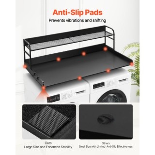 VEVOR Πάγκος Πλυντηρίου-Στεγνωτηρίου με Ράφι 54x27 Ξύλινο Κάλυμμα Π... VEVOR Πάγκος Πλυντηρίου-Στεγνωτηρίου με Ράφι 54x27 Ξύλινο Κάλυμμα Π...