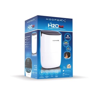 Kooper Αφυγραντήρας 10L, 4 τρόποι λειτουργίας, λειτουργία αρνητικών...