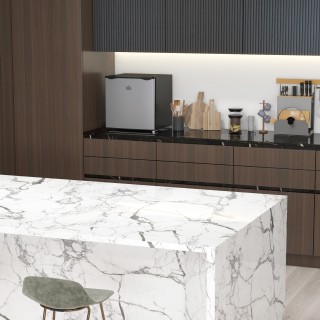 HOMCOM Φορητό Ψυγείο 35L με Αφαιρούμενο Ράφι και Ρυθμιζόμενη Θερμοκ...