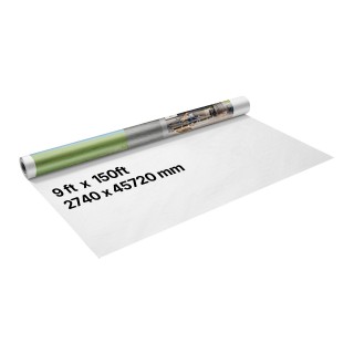 VEVOR Υπερ-Ανθεκτική Μεμβράνη Κάλυψης 9 x 150 ft - 0.13 mm Πάχος, 1...