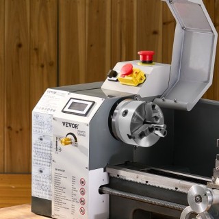 VEVOR Εξάρι Τσοκ Τόρνου με Αυτοκεντρικό Μηχανισμό και Πλάκα Στήριξη...