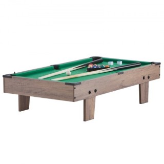 VEVOR Τραπέζι Παιχνιδιών 4-σε-1 82cm: Air Hockey, Ποδοσφαιράκι, Πιν...