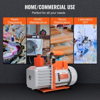 VEVOR Αντλία Κενού 7 CFM 2 Σταδίων HVAC KDZ7CFM370WA1J1T5V2 VEVOR Αντλία Κενού 7 CFM 2 Σταδίων HVAC KDZ7CFM370WA1J1T5V2