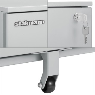 STAKMANN Κινητό Γραφείο Συρταριέρα για Έγγραφα με Κλειδαριά και Ρά... STAKMANN Κινητό Γραφείο Συρταριέρα για Έγγραφα με Κλειδαριά και Ρά...