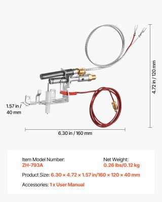 VEVOR Σύστημα Ανάφλεξης Υγραερίου για Τζάκια, Συμβατό με Αρκετά Μον... VEVOR Σύστημα Ανάφλεξης Υγραερίου για Τζάκια, Συμβατό με Αρκετά Μον...