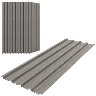Outsunny Σετ 12 Ανταλλακτικά Πάνελ 129x45 εκ. για Κηποσπιτάκια από ...