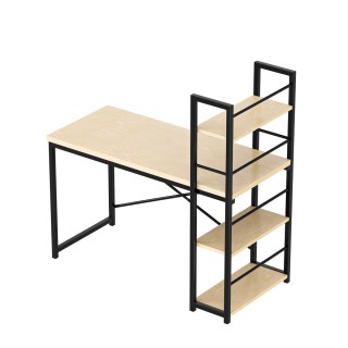 MarkAdler Γραφείο Leader 4.0 με Ενσωματωμένη Βιβλιοθήκη 120x60x75 ε...