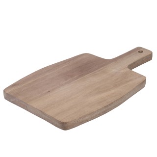 Galileo Ξύλινος πίνακας κοπής από ακακία με λαβή 32x19x15 εκ. SChef...