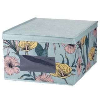 Galileo Κουτί φύλαξης ρούχων μέγεθος XXL με μπροστινό παράθυρο, καπ...