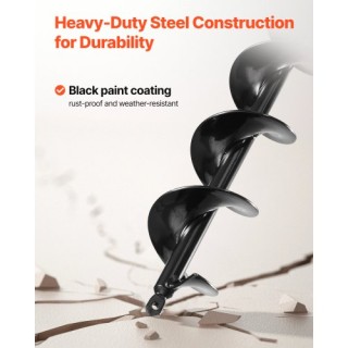 VEVOR Σπειροειδές Τρυπάνι Γης 8x60cm για Γλάστρες LXZZT1G80MM6E08ZC... VEVOR Σπειροειδές Τρυπάνι Γης 8x60cm για Γλάστρες LXZZT1G80MM6E08ZC...