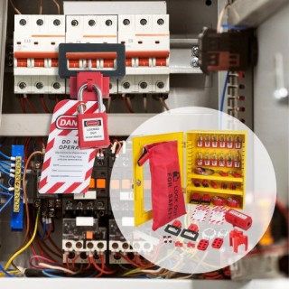 VEVOR Σετ Ασφαλείας Κλειδώματος/Ετικέτας 59 Τεμ. με Λουκέτα, Ασφάλ... VEVOR Σετ Ασφαλείας Κλειδώματος/Ετικέτας 59 Τεμ. με Λουκέτα, Ασφάλ...