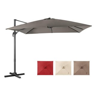 Costway Γκρι Απλό Ampelschirm με 3 Ρυθμίσεις Κλίσης - 300 x 300 x 2... Costway Γκρι Απλό Ampelschirm με 3 Ρυθμίσεις Κλίσης - 300 x 300 x 2...