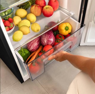 Ρετρό Ψυγείο 215 Lt Bolero CoolMarket 2D 148,5 x 55 x 58,5cm Χρώματ... Ρετρό Ψυγείο 215 Lt Bolero CoolMarket 2D 148,5 x 55 x 58,5cm Χρώματ...