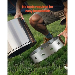 VEVOR Βάση Πυράς για Solo Stove Bonfire 49.5 cm Ακαπνιστή Πυρά Οκλο... VEVOR Βάση Πυράς για Solo Stove Bonfire 49.5 cm Ακαπνιστή Πυρά Οκλο...