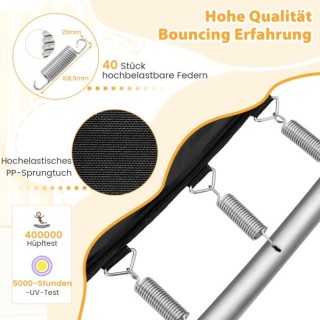 Τραμπολίνο 2 σε 1 με Προστατευτικό Δίχτυ και Κούνια με με Προστατ... Τραμπολίνο 2 σε 1 με Προστατευτικό Δίχτυ και Κούνια με με Προστατ...