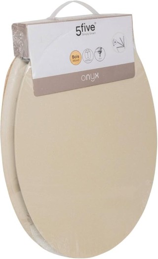 5Five Simply Smart Ξύλινο Καπάκι Τουαλέτας Lin, Μπεζ 200172A 5Five Simply Smart Ξύλινο Καπάκι Τουαλέτας Lin, Μπεζ 200172A