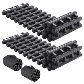 VEVOR 2 τεμ. Σανίδες Πρόσφυσης με TPR για Λάσπη Χιόνι Άμμο με Τσάν... VEVOR 2 τεμ. Σανίδες Πρόσφυσης με TPR για Λάσπη Χιόνι Άμμο με Τσάν...