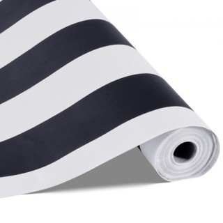 VEVOR Αυτοκόλλητη Ταπετσαρία Μαύρο Λευκό Γεωμετρικό Αδιάβροχο 45cm ... VEVOR Αυτοκόλλητη Ταπετσαρία Μαύρο Λευκό Γεωμετρικό Αδιάβροχο 45cm ...