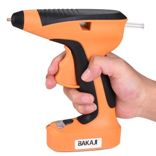 BAKAJI Ηλεκτρικό Πιστόλι Κόλλας Θερμής Τήξης με Μπαταρία 3 Ράβδοι ... BAKAJI Ηλεκτρικό Πιστόλι Κόλλας Θερμής Τήξης με Μπαταρία 3 Ράβδοι ...