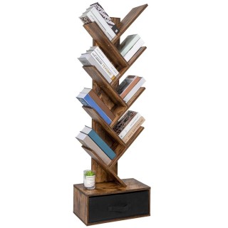 BAKAJI Βιβλιοθήκη Μοντέρνου Βιομηχανικού Σχεδιασμού Ράφι 10 Επιπέδ... BAKAJI Βιβλιοθήκη Μοντέρνου Βιομηχανικού Σχεδιασμού Ράφι 10 Επιπέδ...