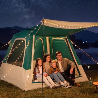 VEVOR Φουσκωτή Σκηνή Camping 4 Ατόμων με Επαναφορτιζόμενη Αντλία, Σ... VEVOR Φουσκωτή Σκηνή Camping 4 Ατόμων με Επαναφορτιζόμενη Αντλία, Σ...