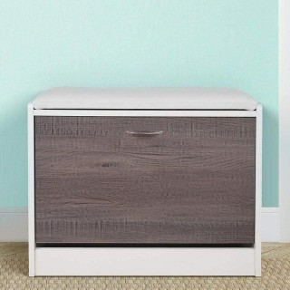 BAKAJI Παπουτσοθήκη Πάγκος 1 Πόρτα Τριπλή Βάθος με Κάθισμα από Οικ... BAKAJI Παπουτσοθήκη Πάγκος 1 Πόρτα Τριπλή Βάθος με Κάθισμα από Οικ...