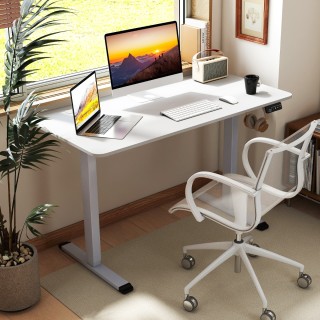 Costway Ηλεκτρικό Ρυθμιζόμενο Γραφείο με Anti-Κρούση και Μνήμη Ύψου...