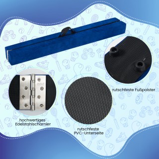 Costway 270 εκ. Πτυσσόμενη Δοκός Ισορροπίας για Παιδιά με Χειρολαβή...