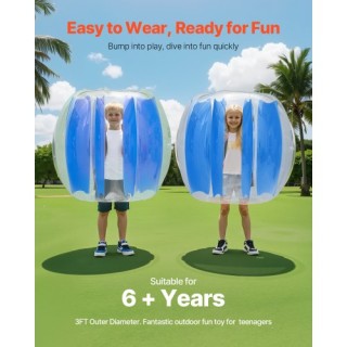 VEVOR Φουσκωτές Μπάλες Σώματος 0.9M 2-Πακέτο SCPJKLSJTZJ3D1LOE001V0