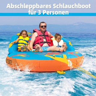 Costway  Φουσκωτό Τρίκλινο για Σκάφος Formula Tube για Καθιστή και ...