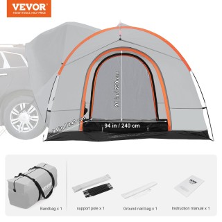 Σκηνή Camping   240 × 240 × 230 cm VEVOR CSUV6508008004E90V0