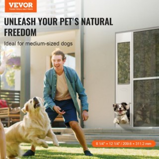 VEVOR Πόρτα Σκύλου για Συρόμενη Γυάλινη Πόρτα Ρυθμιζόμενου Ύψους M... VEVOR Πόρτα Σκύλου για Συρόμενη Γυάλινη Πόρτα Ρυθμιζόμενου Ύψους M...
