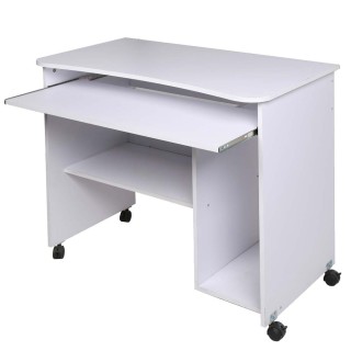 BAKAJI Γραφείο Τραπέζι με Θήκη Πληκτρολογίου Υπολογιστή και Ράφι α... BAKAJI Γραφείο Τραπέζι με Θήκη Πληκτρολογίου Υπολογιστή και Ράφι α...