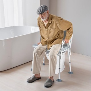 VEVOR Πολυλειτουργική Καρέκλα Τουαλέτας με Ρυθμιζόμενο Ύψος (227 kg... VEVOR Πολυλειτουργική Καρέκλα Τουαλέτας με Ρυθμιζόμενο Ύψος (227 kg...