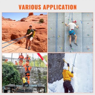 Σχοινί Αναρρίχησης VEVOR 10.2mm 60M Μπλε  DSDLS197YC10KNO0JV0