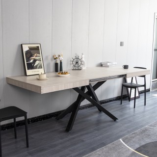 Shally Dogan Επεκτεινόμενο Τραπέζι Κουζίνας 90 x 140 έως 220 cm Ol... Shally Dogan Επεκτεινόμενο Τραπέζι Κουζίνας 90 x 140 έως 220 cm Ol...