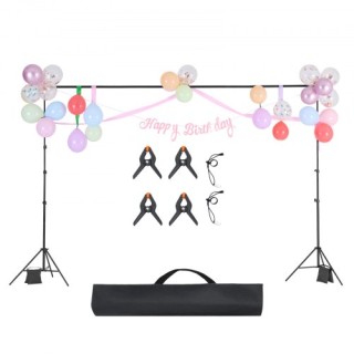 VEVOR Σετ Βάσης Φόντου 3x3μ για Πάρτι & Φωτογραφικό Στούντιο BJJ2KL...