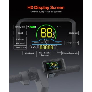 VEVOR  Κιτ Μετατροπής Ηλεκτρικού Ποδηλάτου 1000W 48V 26 Μπροστινός ...