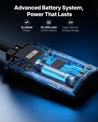 VEVOR Ηλιακός Φωτισμός Δρόμου 12.000W, 900.000LM, Εξωτερικό LED Φωτ...