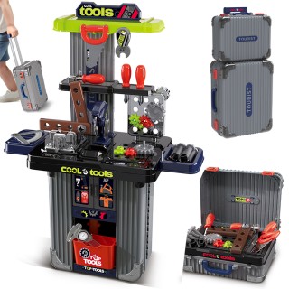 BAKAJI Σετ Εργαλείων Παιδικό Πάγκο Εργασίας Εργαστήριο Αξεσουάρ Ιδέ... BAKAJI Σετ Εργαλείων Παιδικό Πάγκο Εργασίας Εργαστήριο Αξεσουάρ Ιδέ...