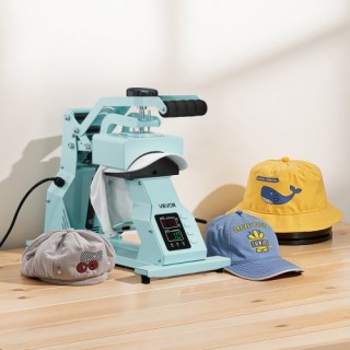 VEVOR Πρέσα Καπέλων με 4 Πλάκες για Θερμομεταφερόμενα Βινύλια - Πρά...