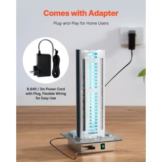 VEVOR Σύστημα Καθαρισμού Αέρα HVAC για Όλο το Σπίτι 24W 12 ιντσών μ...