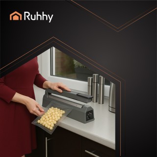 Ruhhy Χειροκίνητη Μηχανή Σφραγίσματος 300mm για Σπίτι & Γραφείο 26104 Ruhhy Χειροκίνητη Μηχανή Σφραγίσματος 300mm για Σπίτι & Γραφείο 26104