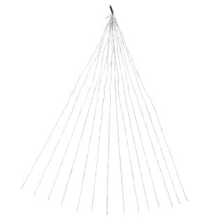 Kooper Μαντέλο 308 μινι LED ψυχρό λευκό 14 σειρές ύψους 220 εκ. με ...