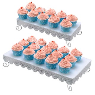 BAKAJI Σετ 2pz Βάση Σερβιρίσματος Γλυκών Cupcake Muffin Stand Βάση... BAKAJI Σετ 2pz Βάση Σερβιρίσματος Γλυκών Cupcake Muffin Stand Βάση...