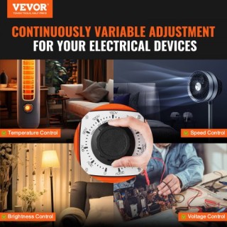 VEVOR 2000VA Μετασχηματιστής Τάσης 6.6A 0-300V Ρυθμιστής LCD CE KB... VEVOR 2000VA Μετασχηματιστής Τάσης 6.6A 0-300V Ρυθμιστής LCD CE KB...