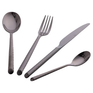 Villa DEste  Σετ 24 μαχαιροπίρουνα από ανοξείδωτο ατσάλι γυαλιστερό...