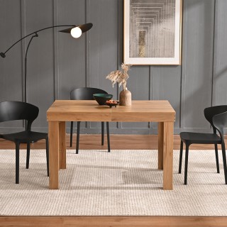 Shally Dogan Επεκτεινόμενο Τραπέζι Φαγητού έως 6 Θέσεων 120-200cm Δ... Shally Dogan Επεκτεινόμενο Τραπέζι Φαγητού έως 6 Θέσεων 120-200cm Δ...