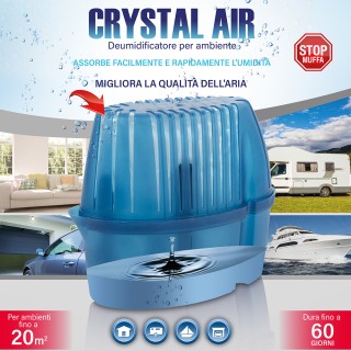 Galileo Deumidificatore per ambiente σε δοχείο με κρυστάλλους 1 L 5... Galileo Deumidificatore per ambiente σε δοχείο με κρυστάλλους 1 L 5...